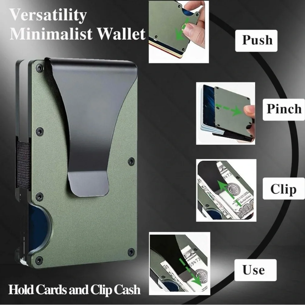 Sleek Gold Money Clip